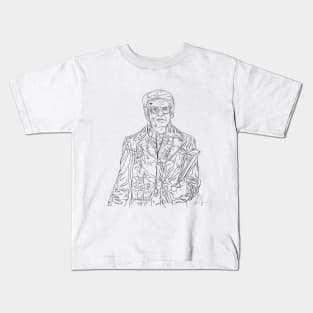 Tom Noonan: Snow Angels Outline Kids T-Shirt